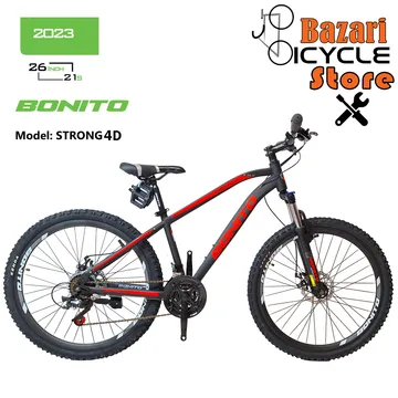 دوچرخه بونیتو(BONITO) مدل STRONG 4D سایز 26 با سایز تنه S
